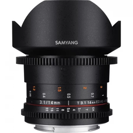 Samyang 14mm T3.1 VDSLRII Cine Lens for Micro Four Thirds Mount